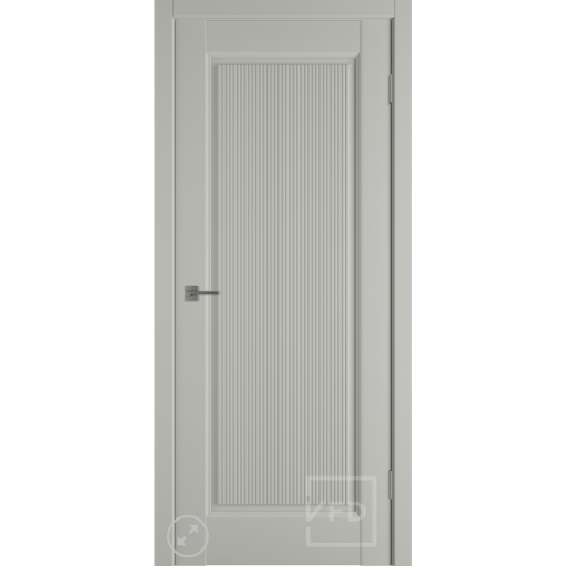 Дверь межкомнатная ВФД Элегант 1ВР бежевая, глухое полотно